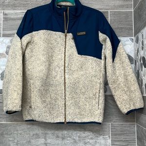 EUC Boys Under Armour zip up fleece jacket - Youth Large